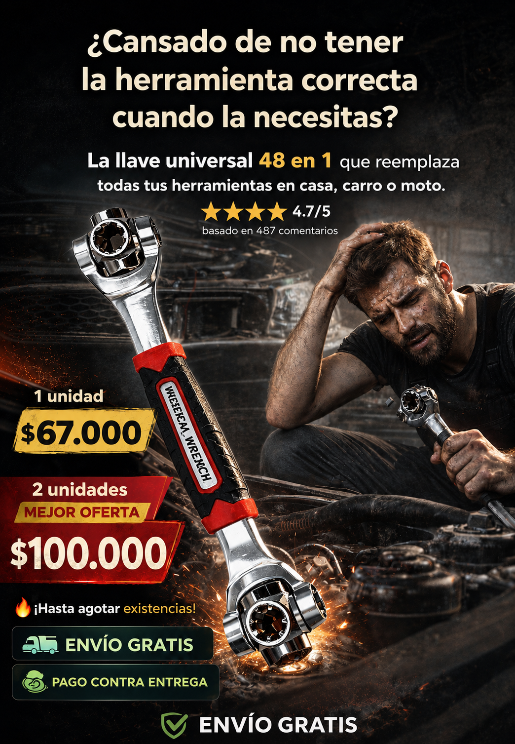 SUPER LLAVE MULTIFUNCIONAL 48 EN 1
